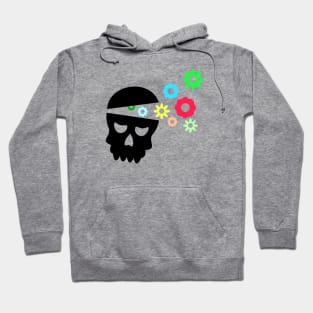 Skull Flowers Hoodie